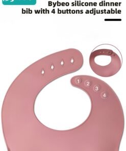 Bybeo 10 Pcs Baby Feeding Set,Silicone Tableware,Infant Feeding Supplies,Led Weaning Set for Newborns,Baby Self Eating Utensils Set,BPA Free,Pink - Image 4