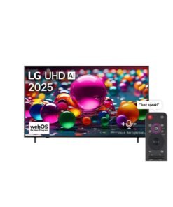 LG 55 inch LG UHD AI UA8500 4K Smart TV AI Magic remote HDR10 webOS25 2025 55UA85006LA-AMAE black