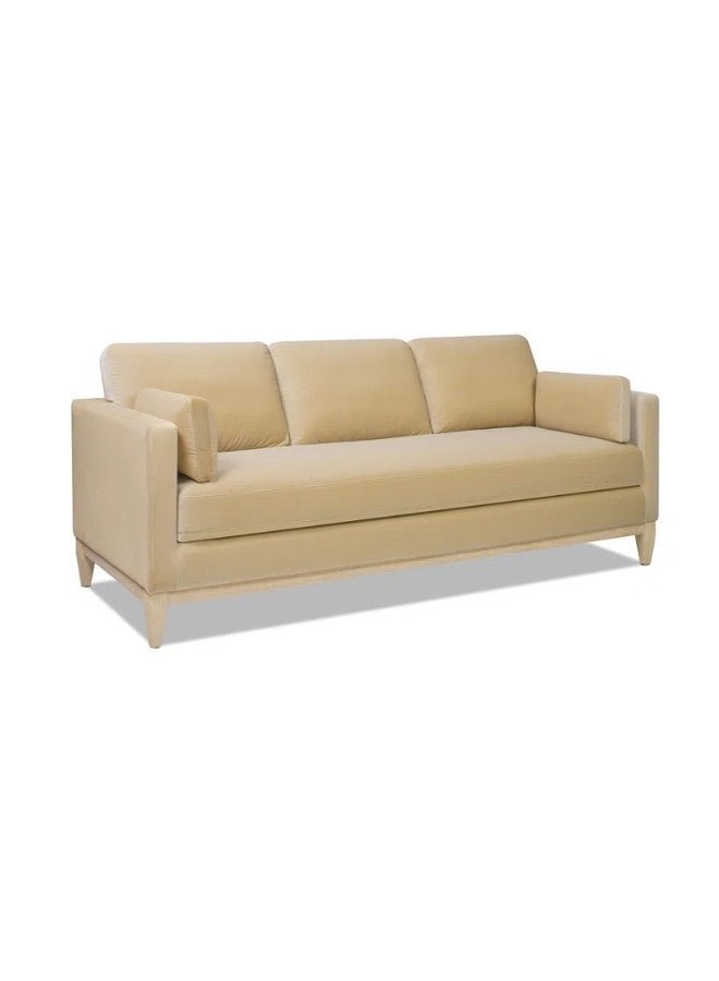 SULSHA Elegant Comfort: The Pera 84'' Velvet Sofa"