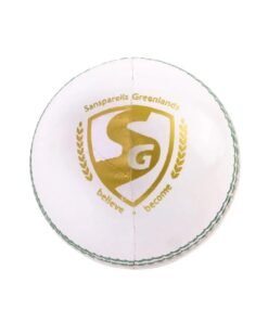 SG Club Cricket White Leather Ball