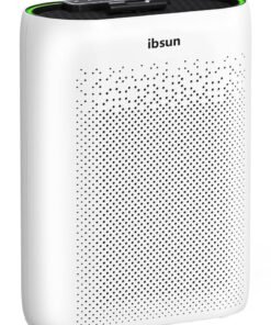 ibsun Air Purifier Large Room Up to 60 ㎡ with Air Quality Sensors, H13 True HEPA Filter Remove 99.97%  for Dust Pet Dander ZY2866