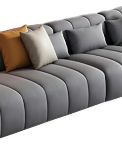 Comfynest Biscuit Back Scandinavian Settee Living Room Standard Seating