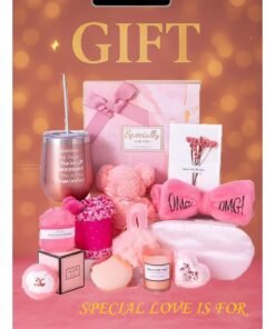 ARNOTEC Gift Basket for Women – Birthday & Holiday Gift Box, Get Well Soon Inspirational Gift Set with 13 Relaxing Spa Essentials, Perfect for Christmas, Valentine’s Day, Mother’s Day, Thanksgiving & Anniversary, Gifts for Besties & Female Friends