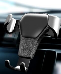 AMROAH Air Vent Car Phone Holder for Car with Hook, Universal Hands Free Stand Car Phone Clip Mount for Cell Phone Smartphone iPhone 16 15 14 13 12 Pro Max Plus Samsung S25 S24 S23 S22 Z Flip