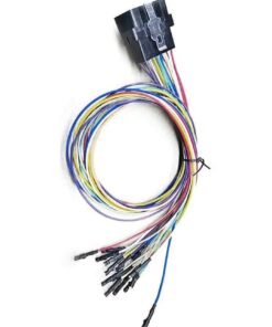 X-PRO5 OBD Extension Cable with Jumper Connectors Diagnostic Extender Adapter Diagnostic Connector Cable OBD2 Diagnostic Extension Cable 50CM for Truck Scan Tool