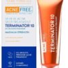 AcneFree ACNE FREE, Terminator 10, Severe Acne Spot Treatment, 1 fl oz (30 ml)