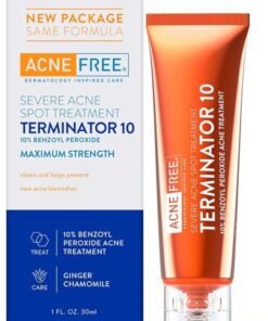 AcneFree ACNE FREE, Terminator 10, Severe Acne Spot Treatment, 1 fl oz (30 ml)