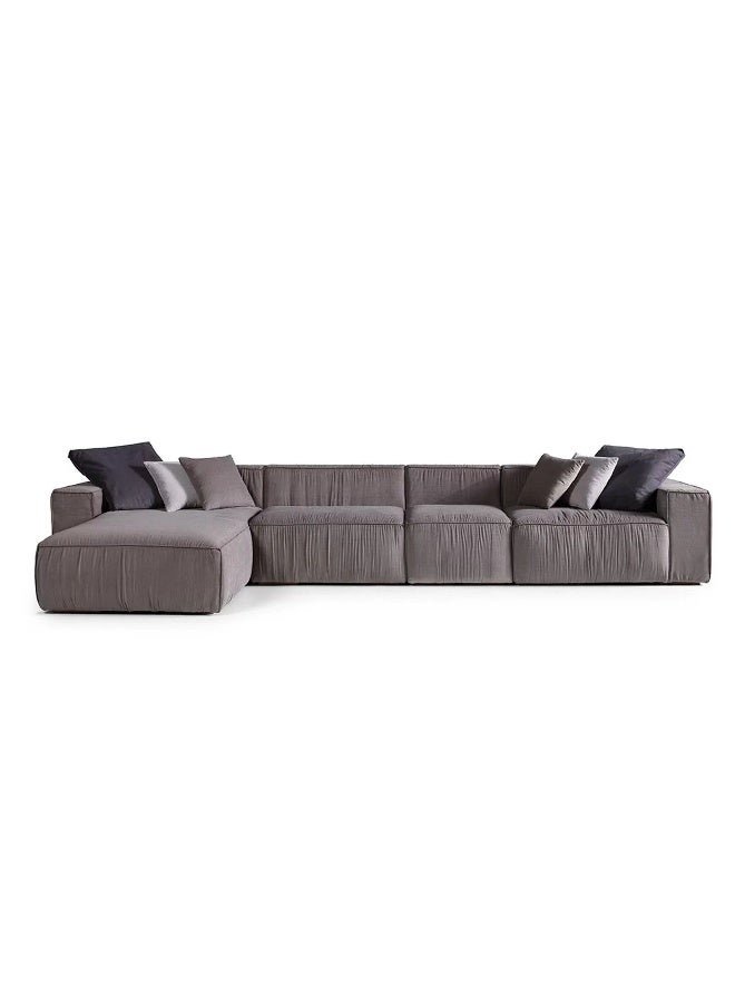 DIVINE FURNITURE Lined Corner Sofa