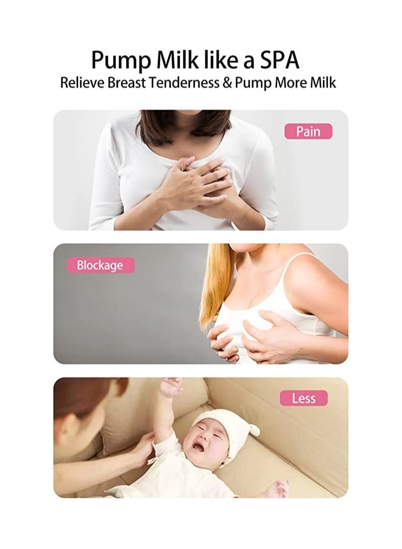 Gonice Portable Electric Breast Pump, 2 Mode And 9 Levels, Low Noise And Painless Breast Pump