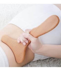 MJZ Wood Therapy Massage Tool Wooden Lymphatic Drainage Massager One-Handed Body Sculpting Tool for Maderotherapy,Anti-Cellulite,Gua Sha,Muscle Release Pain Relief