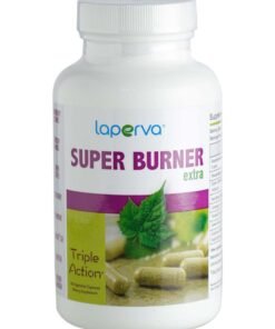 Laperva Super Burner Extra – Natural Fat Burner with 8 Potent Ingredients, 90 Veggie Capsules
