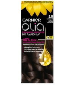 garnier Olia No Ammonia Permanent Haircolor 5.0 Luminous Brown