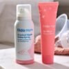 Frida Mom Sore Nipple Set – No-Mess Nipple Balm & Cracked Nipple Saline Spray | Hydrating, Soothing, Made in USA  , Lanolin-Free, Organic Oils | Breastfeeding Relief & Baby-Safe
