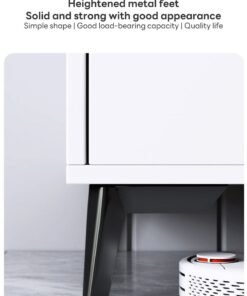 Alternative view of Sharpdo Simple Modern Living Room Background Wall TV Cabinet, Small Apartment Retractable TV Storage Cabinet