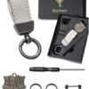 KeyAmor lux sport keychain barcelona keychain in fancy gift box perfect gift for men
