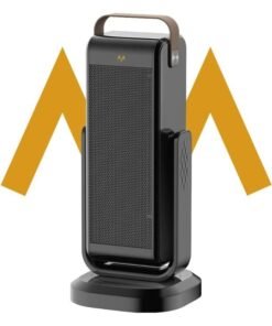 7MD Winter Portable Electric PTC Heater, Fast Heating Room Heater with Adjustable Thermostat, Energy Efficient Space Heater for Home Office Bedroom, Remote Control, Overheat Protection