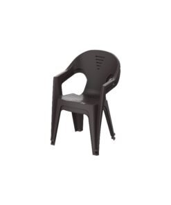 Cosmoplast Set Of 2 Regina Chair (Dark Brown)