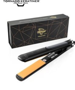 Tornado Keratiner Hair Straightener and Curler 2 in 1 Ceramic Flat Iron with 6 Heat Settings Adjustable Temperature and Heats Up Fast