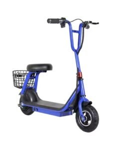 Aster Metro 36V 250W Lithium Electric Scooter for Kids Ages 7–12 – Blue/Black