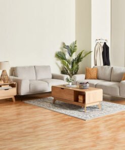 Nordic Spring Coffee Table and 2 End Tables Packag...