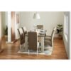 Angelic 6-Seater Dining Table and 6-pcs Armless Di...