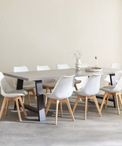 Cambridge 8-Seater Dining Table with 8 Toto Dining...