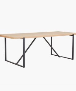Indus 8-Seater Dining Table with 8 Marwell Dining ...