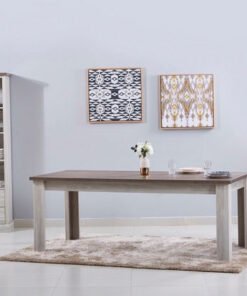 Angelic 8-Seater Dining Table with 8 Marwell Dinin...
