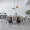 Winchester 8-Seater Dining Table with Chairs and S...