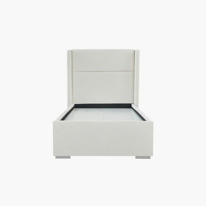 Orion Ray Wing Smart Upholstered Single Bed - 90x2...