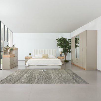Orion Modena Smart Upholstered King Bed - 180x200 ...