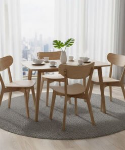 Scandi Luma 4-Seater Dining Set