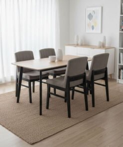 Scandi Caspian 4-Seater Dining Set