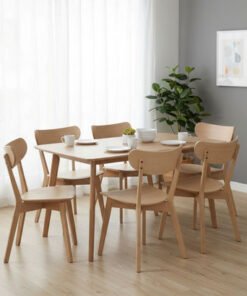 Scandi Luma 6-Seater Dining Set