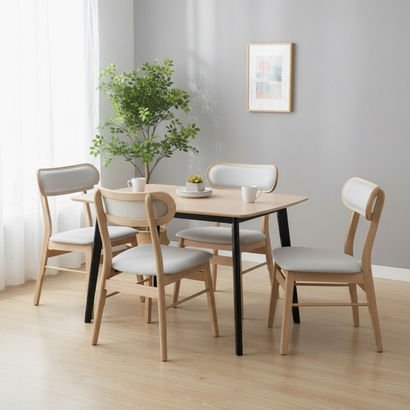 Scandi Nordi 4-Seater Dining Set