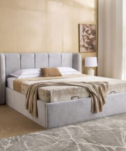 Hampton Carmen Upholstered Queen Bed - 160x200 cm