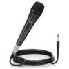 TONOR Dynamic Karaoke Microphone for Singing with 16.4ft XLR Cable, Metal Handheld Mic Compatible with Karaoke Machine,Speaker,Amp,Mixer for Karaoke Singing, Speech, Wedding and Outdoor Activity