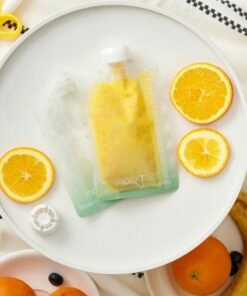 Momcozy Reusable Baby Food Pouches for Toddlers,BPA Free Plastic,Food Safe,Freezer Safe,Refillable for Applesauce Yogurt & Puree Squeeze Pouch - Image 3