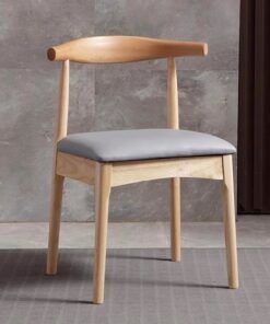 fashionhome Multipurpose Use Modern Kitchen Armless Side Chair with Metal Legs Curved Backrest Dining Chair Comfortable Fabric and Foam Seat Living Room Chair for Home Office Resturants 49x34x76 cm