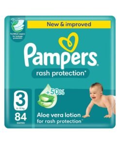 Pampers Aloe Vera Taped Diapers Size 3 Giant Pack 84 Count