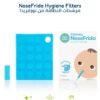 fridababy NoseFrida Hygiene Filters | Made in Sweden | 20-Count Nasal Aspirator Replacement Filters | Safe, BPA-Free, Hygienic, Blocks Mucus & Bacteria | Baby Congestion Relief