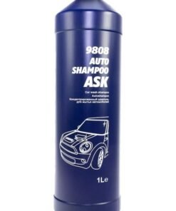 MANNOL 9808 Auto Car Shampoo Professional Concentrated Car Cleaning Foam For All Paintwork Surfaces, Give The Car A Shiny, Glossy Look  Citrus Pleasant Scent  1L
