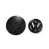 VW Golf MK8 Gloss Black Front and Rear Badge Cover