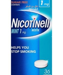 Nicotinell Lozenge Fresh Mint Flavour, Sugar Free, Stop Smoking Aids, 1 Mg, 36 Pieces