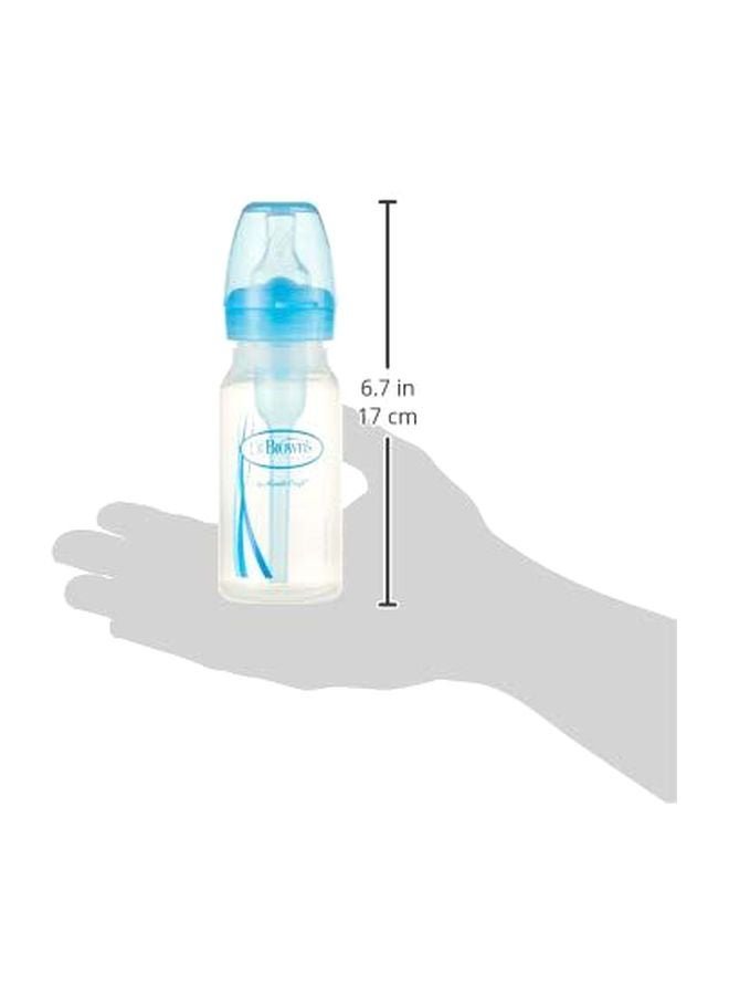 Dr. Brown’s 4 Oz/120 Ml Anti-Colic Pp Narrow Options+ Bottle - Blue, 2-Pack - Image 2