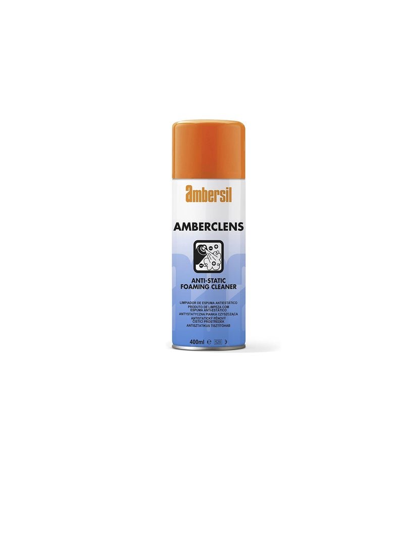 Ambersil Amberclens Aerosol Anti-static Foaming Cleaner 400ml - UK