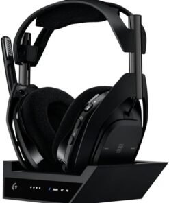 ASTRO A50 X LIGHTSPEED Wireless Gaming Headset + Base Station, PRO-G GRAPHENE, PLAYSYNC across Xbox Series X|S + PS5 + PC/mac, Bluetooth, HDMI 2.1 Passthru - Black