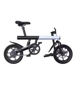 Crony C4 350W Folding E-Bike 14" Hub Motor, 36V Battery, Max 40KMm/H Speed Bicycle, 15-25KM Range, Double Shock Absorbers E-Scooter, Bluetooth App, LED Headlights, LCD Display, 150KG Load Capacity