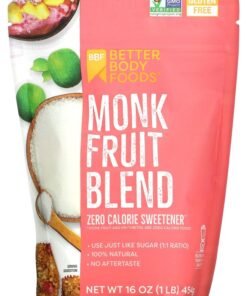 BetterBody Foods Monk Fruit Blend 1 lb (454 g)