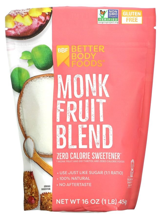 BetterBody Foods Monk Fruit Blend 1 lb (454 g)